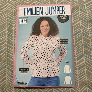 Emilien Jumper pattern from I Am pattern company